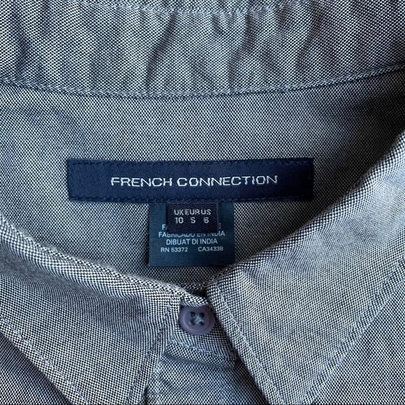 French Connection Grey dress shirt - Picture 3 of 8
